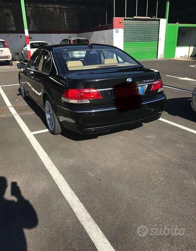 Usata BMW 730 231 CV (169 kW) 2008 Nero Berlina