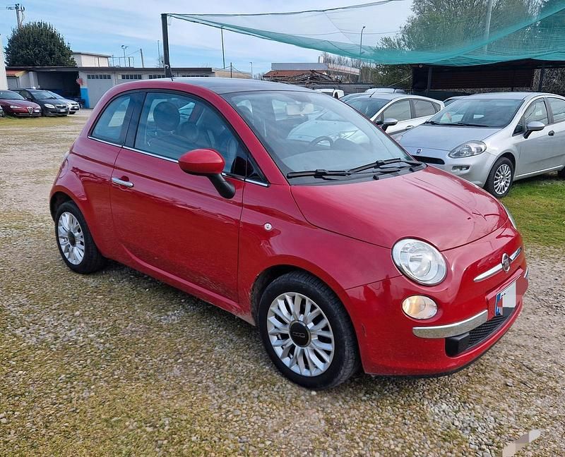 Usata Fiat 500 95 CV (69 kW) 2015 Rosso Berlina