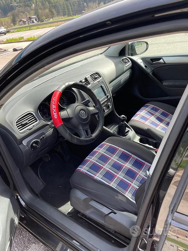 Usata VW Golf VII 2012 Nero Berlina