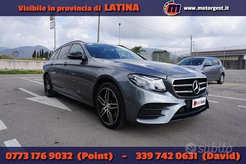 Usata Mercedes E220 194 CV (142 kW) 2016 Grigio Station wagon