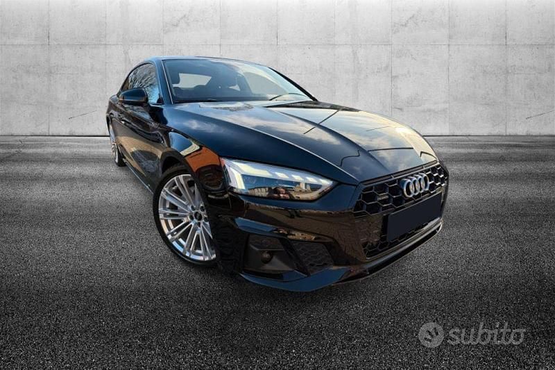 Usata Audi A5 S-Line 204 CV (150 kW) 2021 Nero metallizzato Coupé