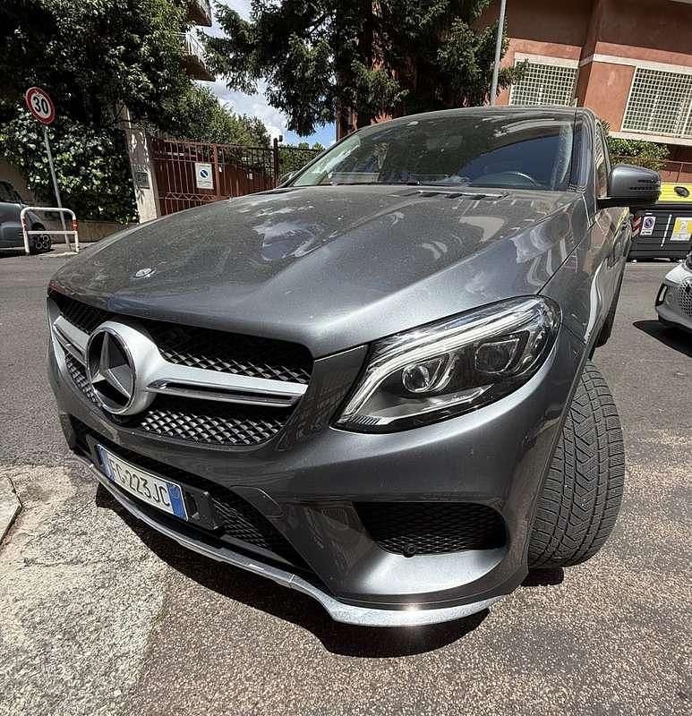 Usata Mercedes GLE350 258 CV (189 kW) 2017 Grigio Coupé
