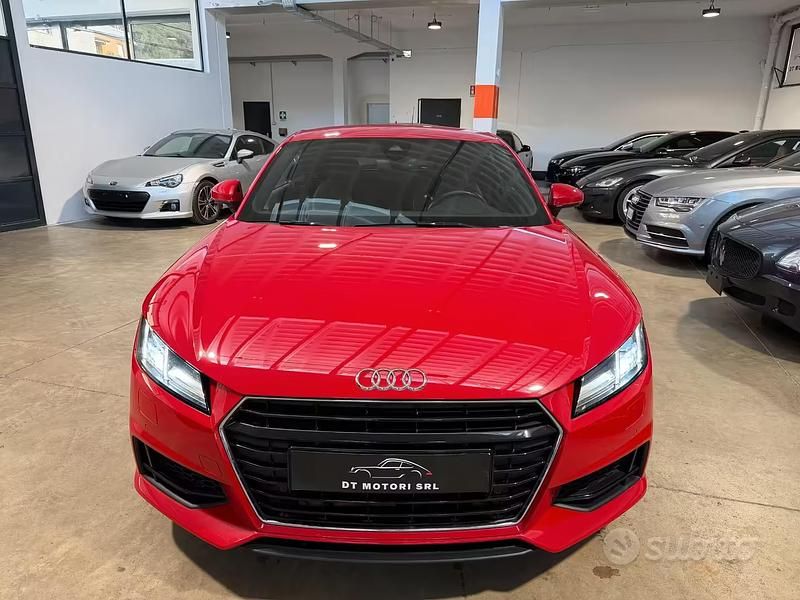 Usata Audi TT S-Line 184 CV (135 kW) 2015 Rosso Coupé