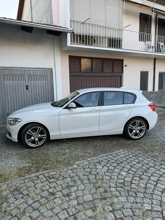 Usata BMW 118 M Sport 150 CV (110 kW) 2019 Bianco Berlina