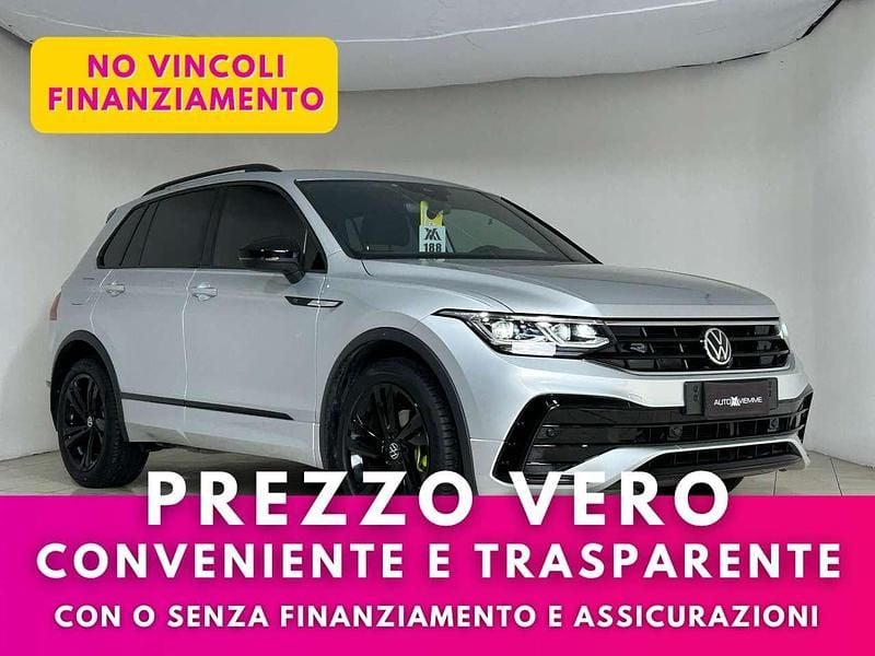 Argento Usata 2021 VW Tiguan R-line SUV | 29.699 € (Molto cara) - Immagine 1/4