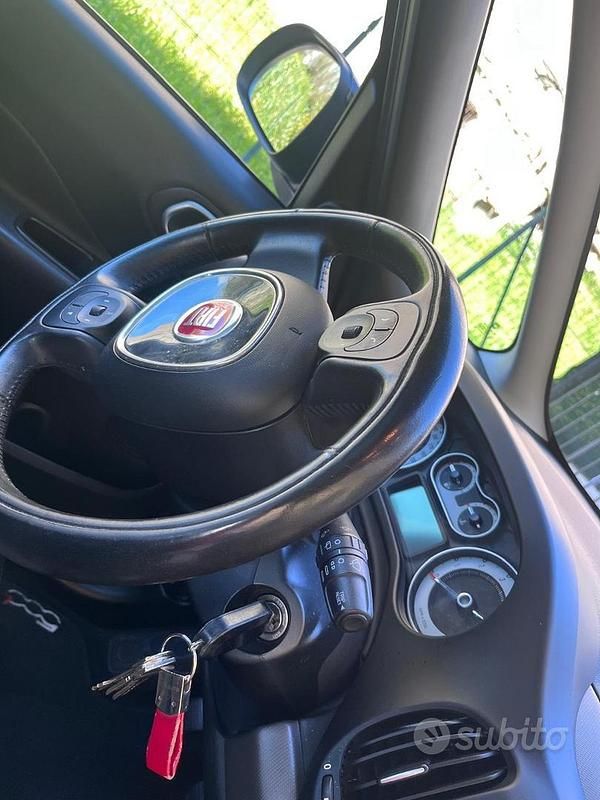 Usata Fiat 500L 95 CV (69 kW) 2016 Nero Monovolume