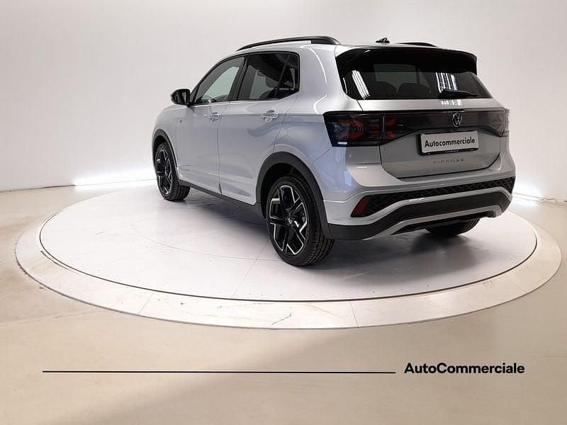 Nuova VW T-Cross R-line Plus 116 CV (85 kW) 2025 Argento SUV