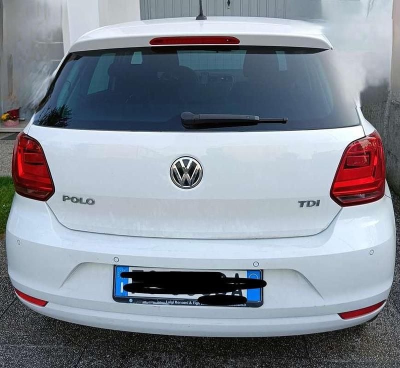 Usata VW Polo 75 CV (55 kW) 2016 Bianco Utilitaria
