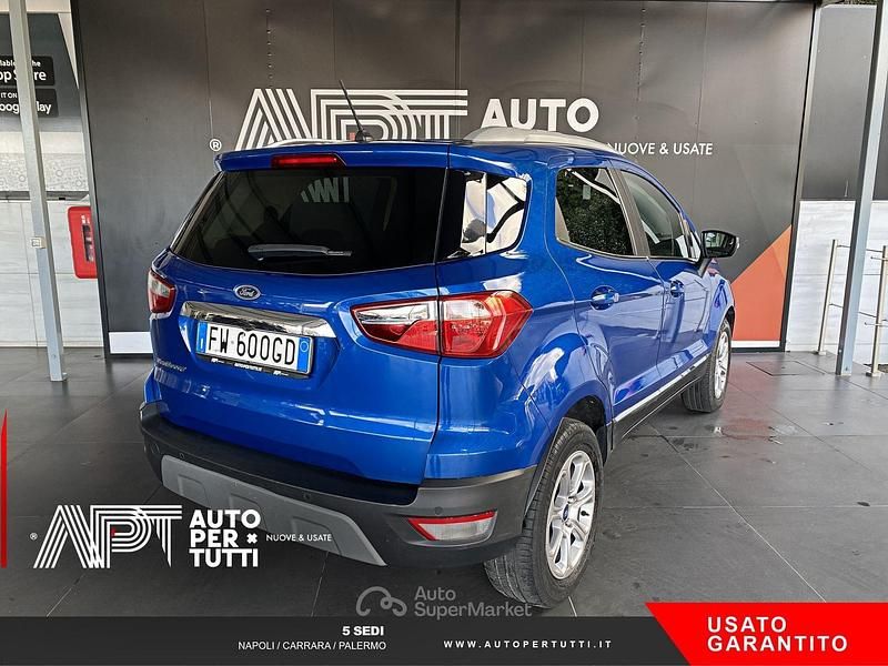 Usata Ford Ecosport Titanium S 125 CV (91 kW) 2019 Bianco SUV