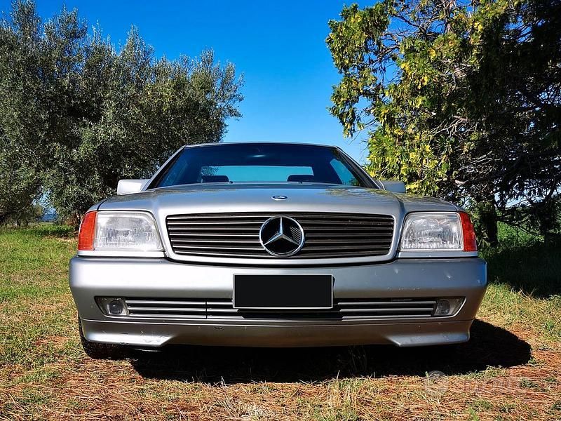 Usata Mercedes SL320 231 CV (169 kW) 1994 Argento Cabrio