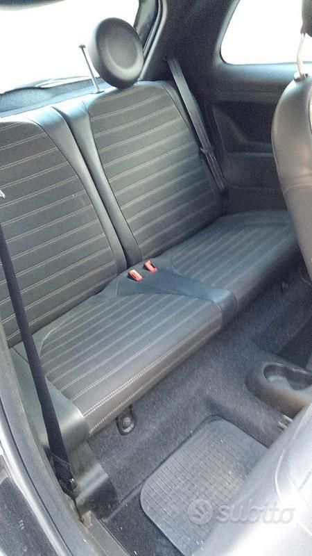 Usata Fiat 500 2009 Nero Cabrio