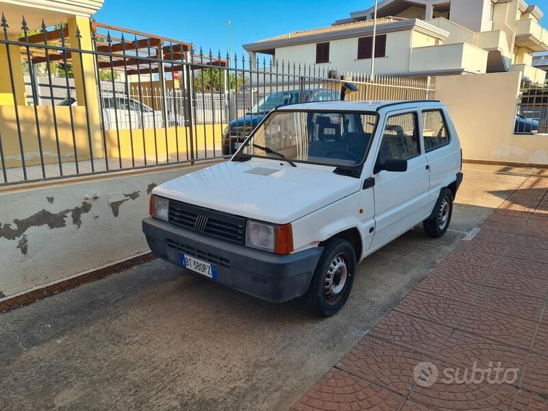 Usata Fiat Panda 54 CV (39 kW) 2002 Bianco Utilitaria