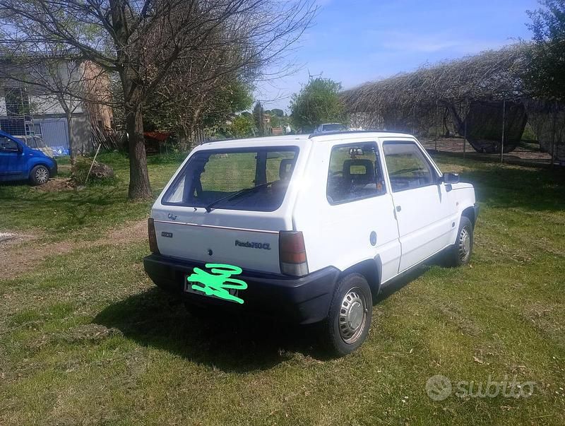 Usata Fiat Panda 34 CV (25 kW) 1989 Bianco Berlina