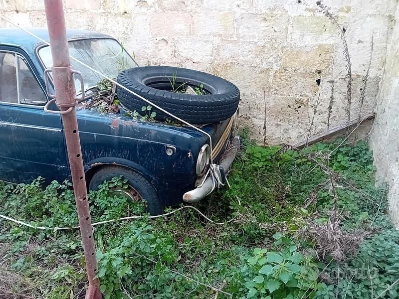 Usata Fiat 850 1960 Blu Utilitaria