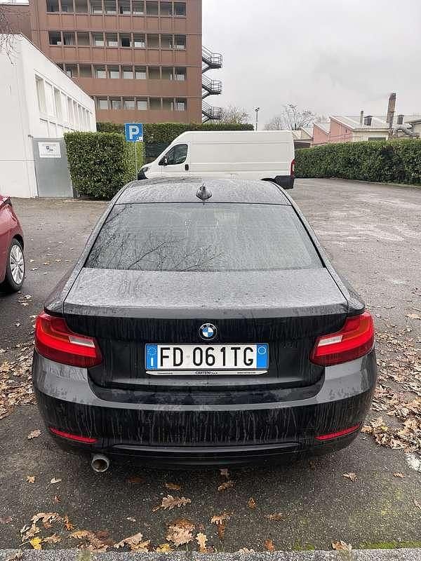Usata BMW 218 M Sport 150 CV (110 kW) 2016 Nero Coupé