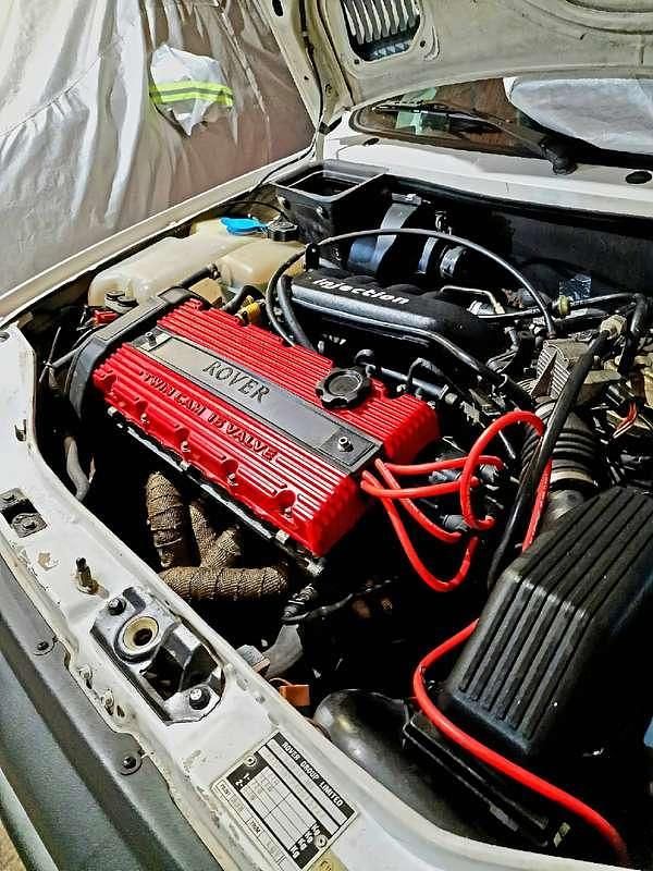 Usata Rover 114 103 CV (75 kW) 1993 Bianco Berlina