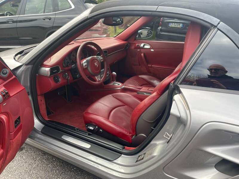 Usata Porsche 997 480 CV (353 kW) 2007 Argento Cabrio