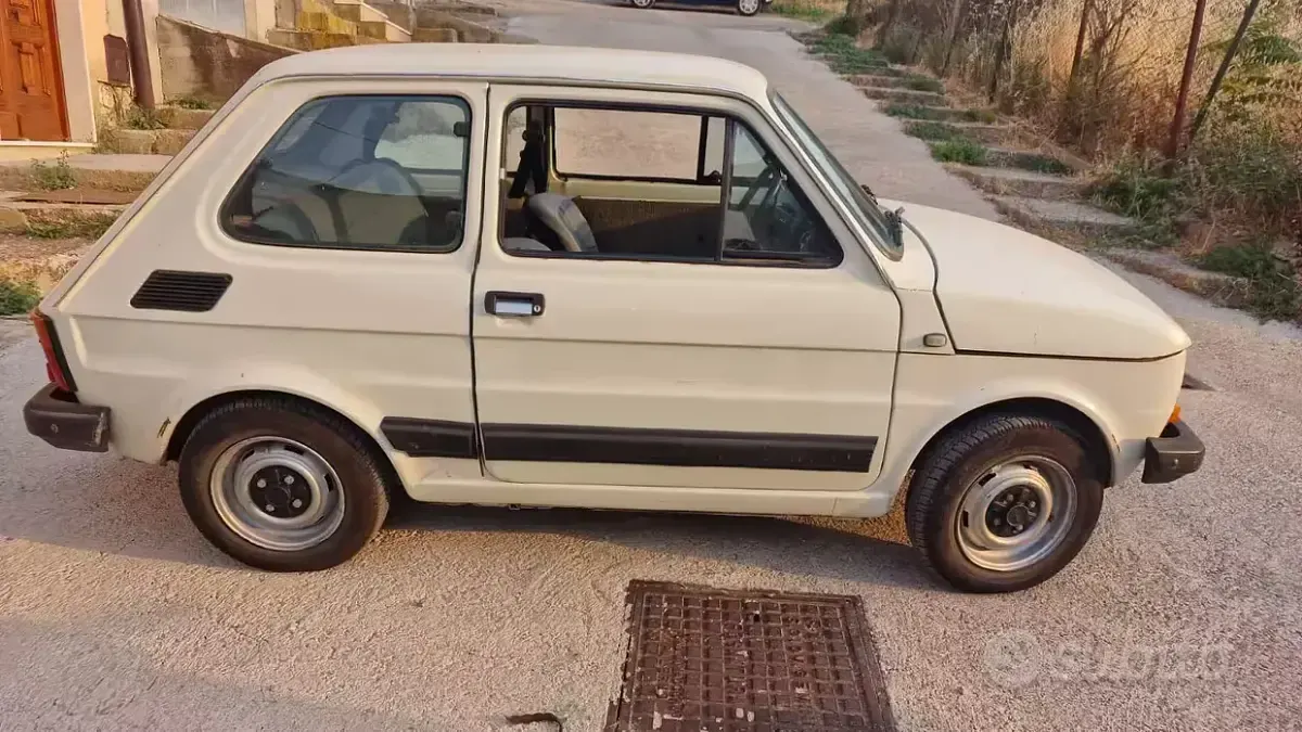 Usata Fiat 126 1970 Bianco
