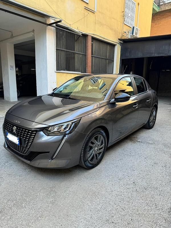 Usata Peugeot 208 Active 75 CV (55 kW) 2022 Grigio Utilitaria