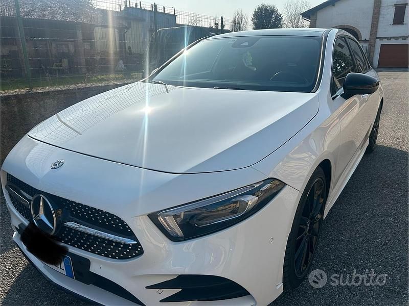 Usata Mercedes A250 Premium 224 CV (164 kW) 2018 Bianco Berlina