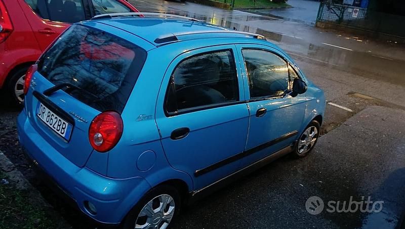 Usata Chevrolet Matiz 52 CV (38 kW) 2008 Blu Utilitaria
