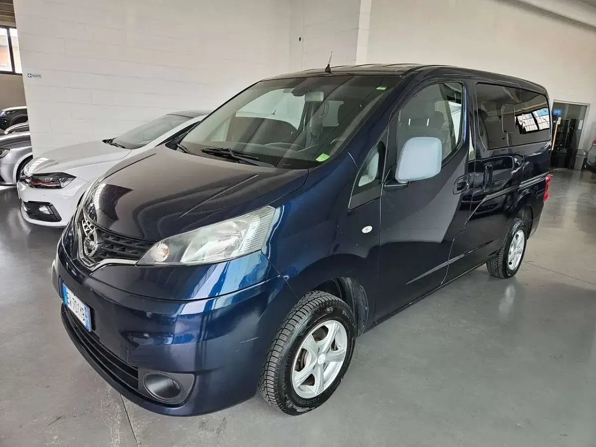 Usata Nissan NV200 110 CV (80 kW) 2014 Blu/azzurro Monovolume
