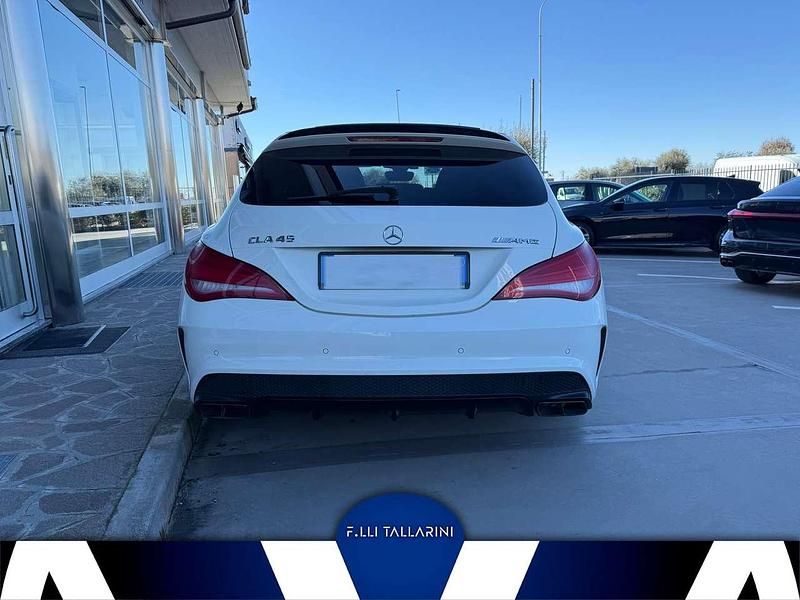 Usata Mercedes CLA45 AMG Shooting Brake AMG 360 CV (264 kW) 2015 Bianco Station wagon