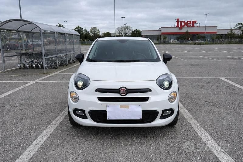 Usata Fiat 500X S 120 CV (88 kW) 2018 Bianco SUV