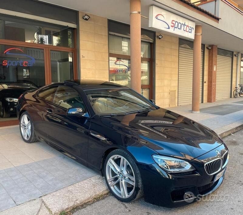 Nero Usata 2012 BMW 640 M Sport Coupé | 23.490 € (Cara) - Immagine 1/4