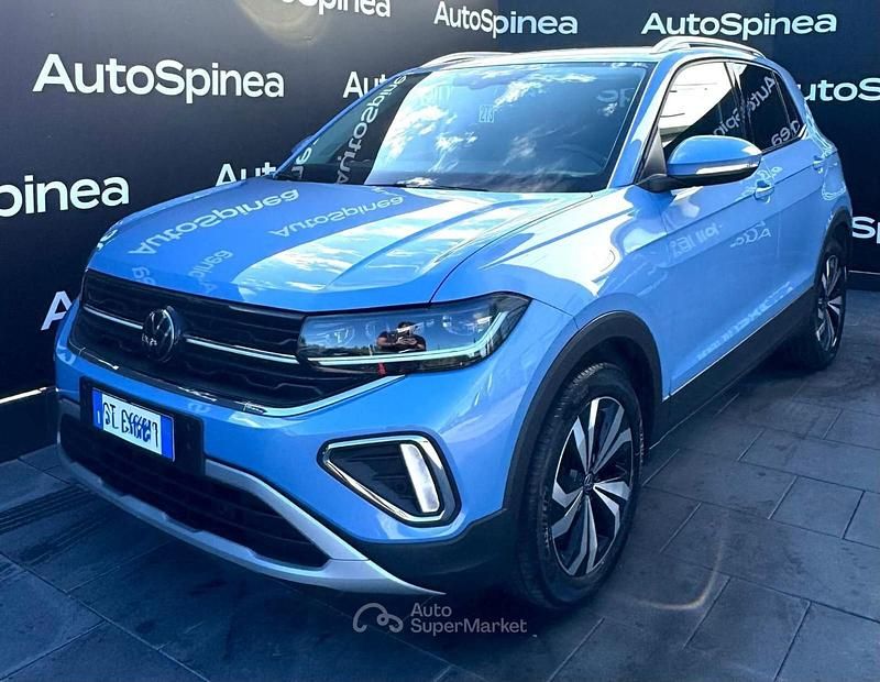 Blu/azzurro Usata 2024 VW T-Cross Style SUV | 22.200 € (Buon prezzo) - Immagine 1/4