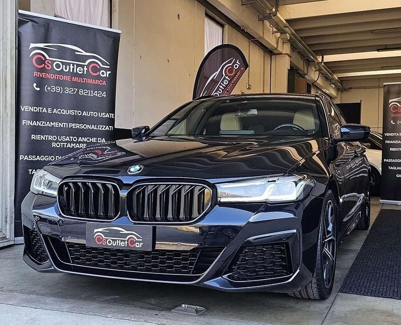 Usata BMW 520 M Sport 190 CV (139 kW) 2021 Nero Station wagon