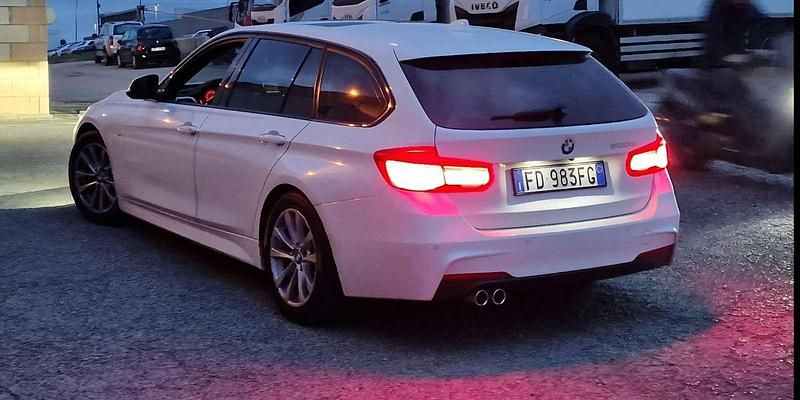 Usata BMW 320 M Sport 190 CV (139 kW) 2015 Bianco Station wagon