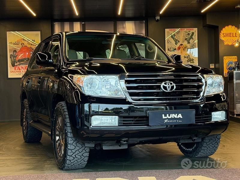 Usata Toyota Land Cruiser V8 286 CV (210 kW) 2008 Nero SUV