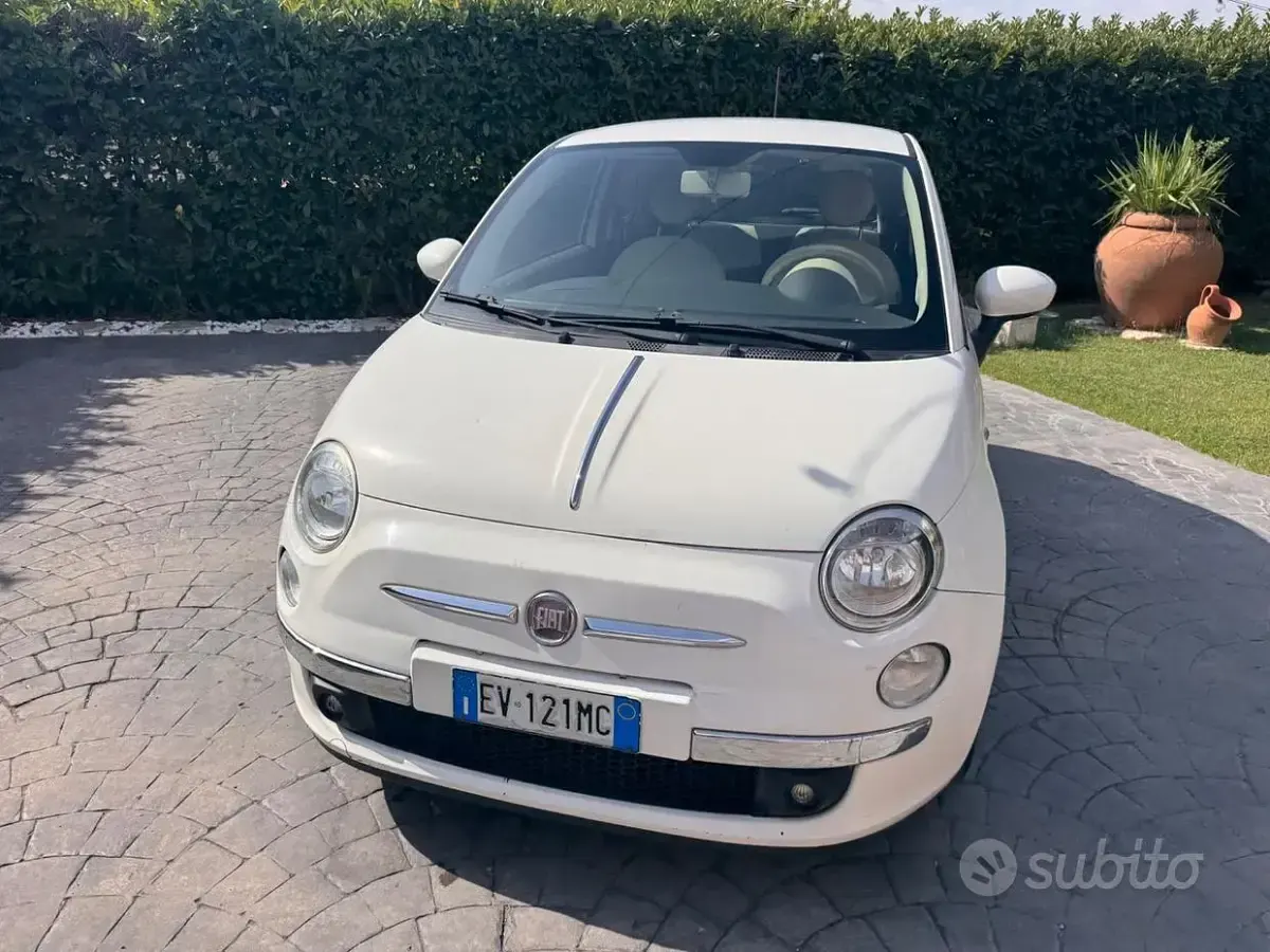 Usata Fiat 500 Pop 69 CV (50 kW) 2014 Bianco Berlina