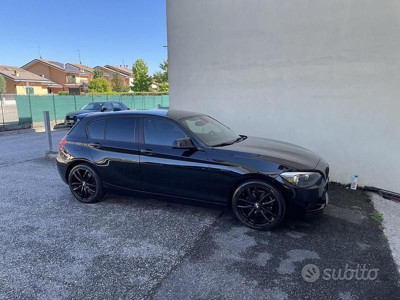 Usata BMW 116 M Sport 116 CV (85 kW) 2013 Nero Utilitaria
