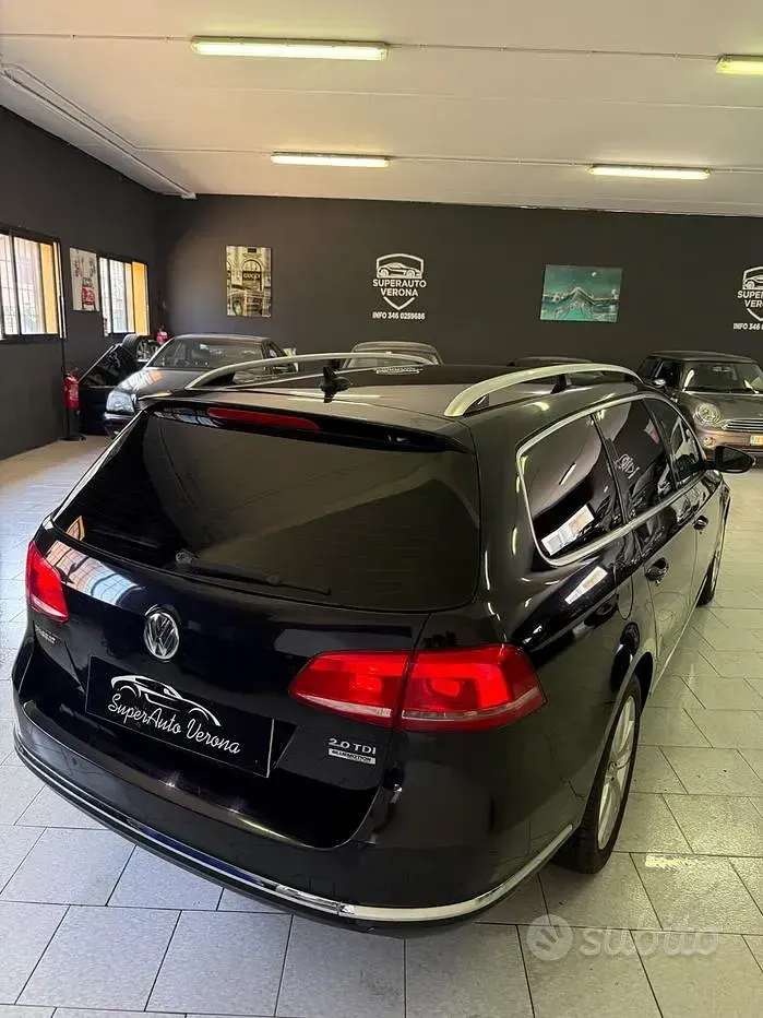 Usata VW Passat Highline 140 CV (102 kW) 2012 Nero Station wagon