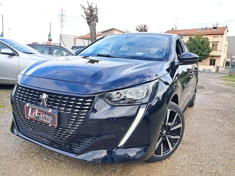 Usata Peugeot 208 Active 75 CV (55 kW) 2022 Nero Utilitaria