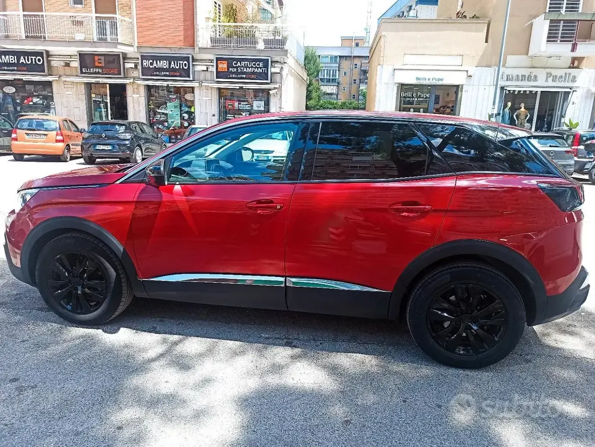 Usata Peugeot 3008 Active 131 CV (96 kW) 2018 Rosso SUV