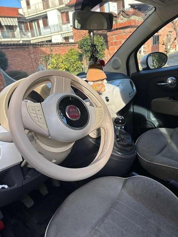 Usata Fiat 500 Pop 75 CV (55 kW) 2010 Bianco Utilitaria