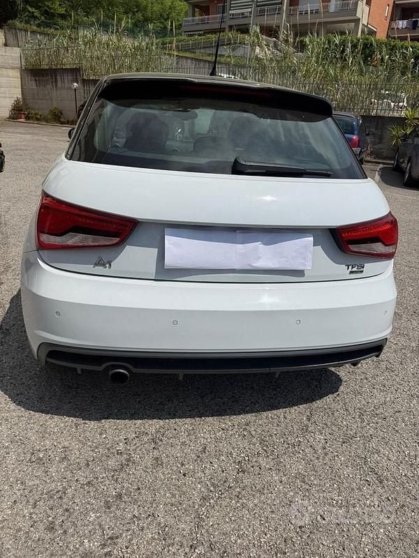 Usata Audi A1 S-Line 95 CV (69 kW) 2018 Bianco Berlina