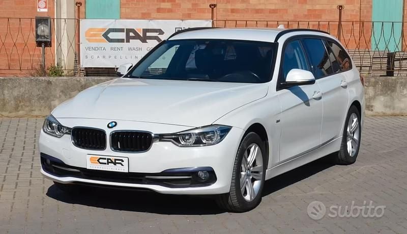 Usata BMW 316 Sport Line 116 CV (85 kW) 2016 Bianco Berlina