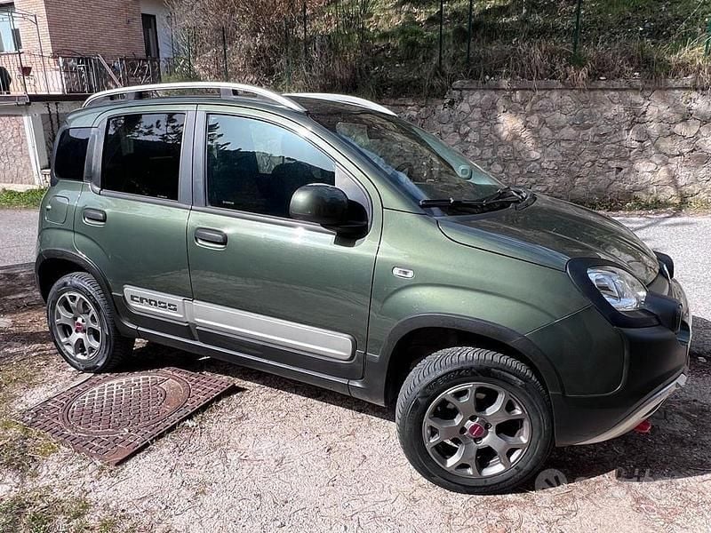 Usata Fiat Panda Cross Cross 85 CV (62 kW) 2019 Verde Utilitaria