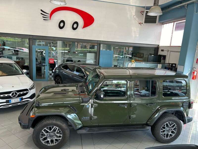 Usato 2021 Jeep Wrangler Unlimited 2.0 El_Hybrid 272 CV (54.000 €)