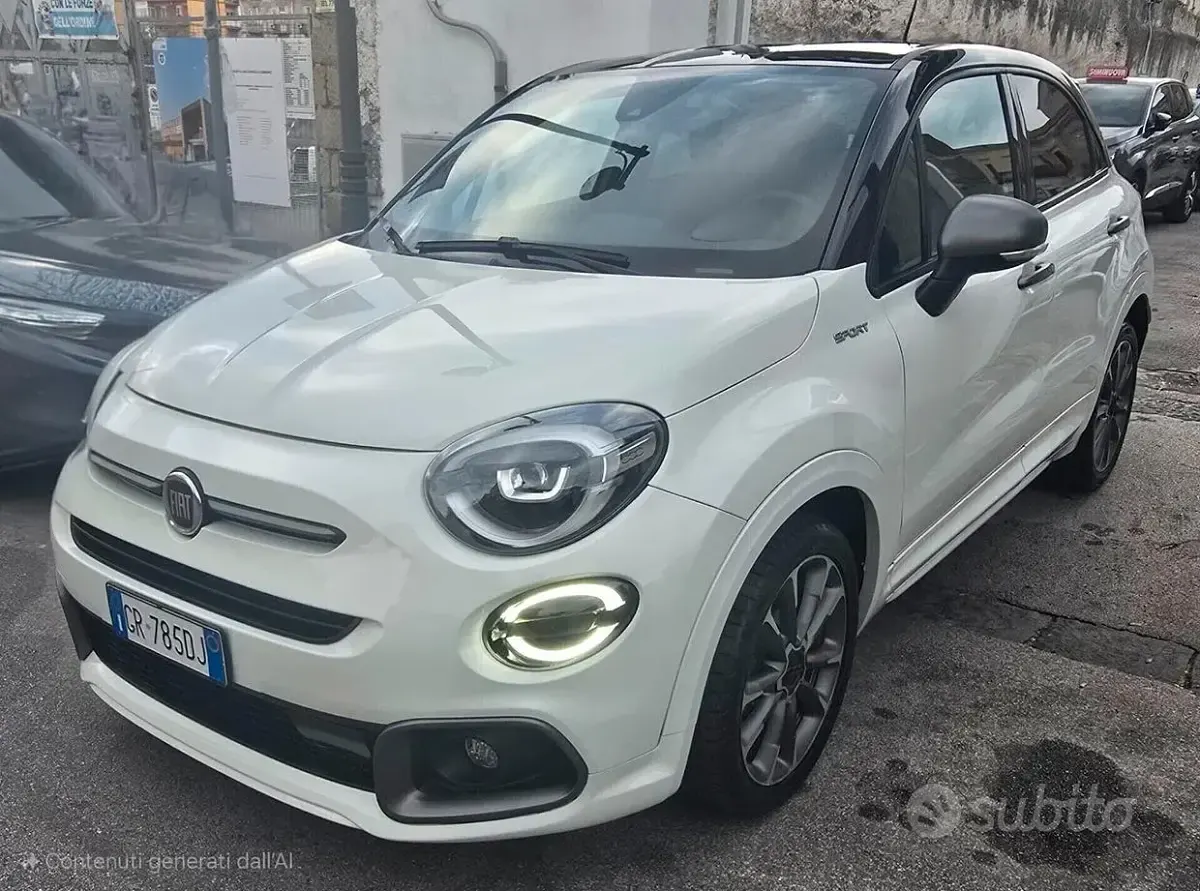 Usata Fiat 500X Sport 120 CV (88 kW) 2020 Bianco SUV