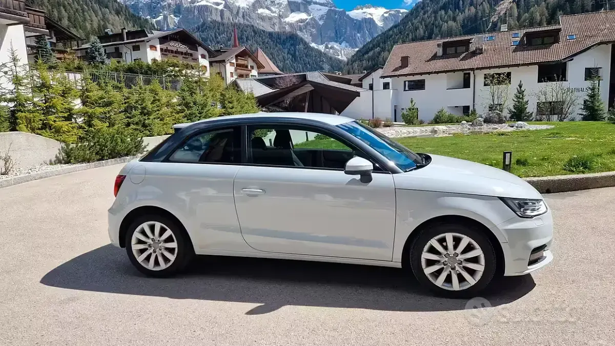 Usata Audi A1 90 CV (66 kW) 2017 Bianco Utilitaria