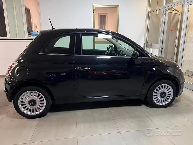 Usata Fiat 500 Lounge 69 CV (50 kW) 2013 Nero Berlina