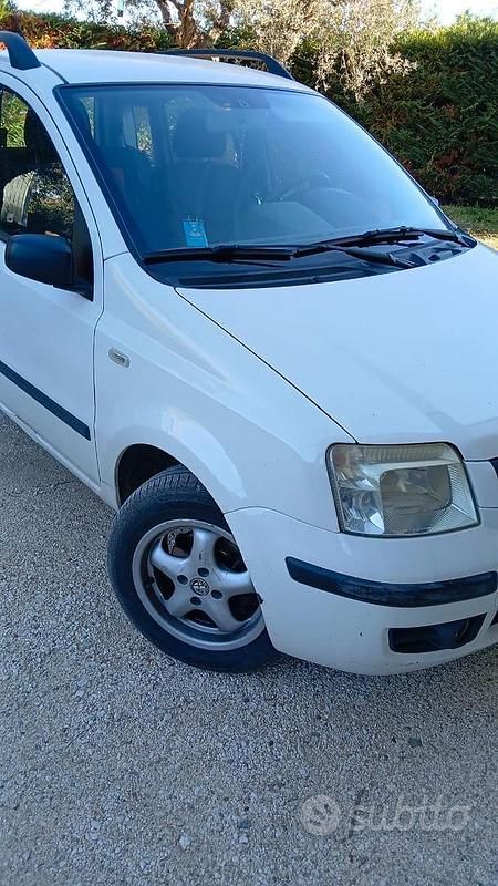 Usata Fiat Panda 2007 Bianco Utilitaria