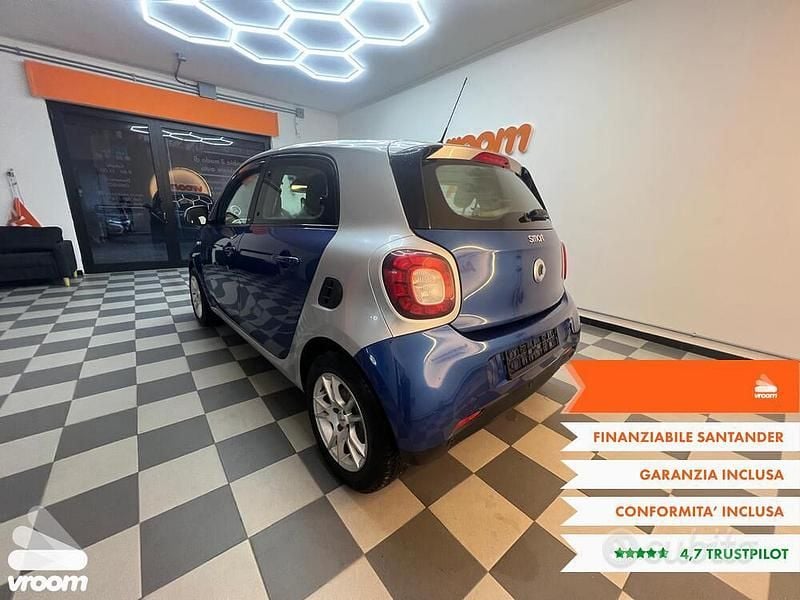 Begagnad Smart ForFour Prime 71 HK (52 kW) 2015 Halvkombi