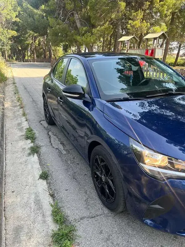 Usata Opel Corsa Edition 102 CV (75 kW) 2021 Blu Utilitaria