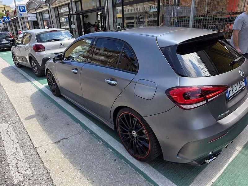 Usata Mercedes A35 AMG AMG 306 CV (225 kW) 2019 Grigio Berlina